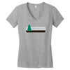 lone pine mall Women's V-Neck T-Shirt