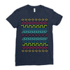 hawaiian pattern Ladies Fitted T-Shirt