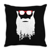 yre beard fast n' loud Throw Pillow