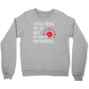i still mis my ex but my aim is improving Crewneck Sweatshirt