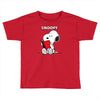 snoopy 2 Toddler T-shirt