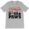 christmas dogs and paws T-Shirt