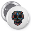 loco coco skul Pin-back button