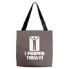 novelty funny humor tee graphic Tote Bags