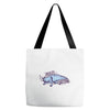 axolotl questions Tote Bags