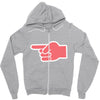look late Zipper Hoodie