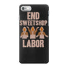 end sweetshop labor iPhone 7 Case