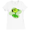 peashooter Ladies Fitted T-Shirt
