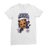 brain drain fox Ladies Fitted T-Shirt