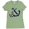 double anchor Ladies Fitted T-Shirt
