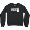 vacation alpaca bag animal humor funny Crewneck Sweatshirt