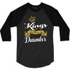 kings are born in december 3/4 Sleeve Shirt