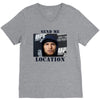 send me location khabib V-Neck Tee
