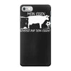 vegetarier mein essen schei&szlig;t iPhone 7 Case