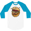 monster burger (2) 3/4 Sleeve Shirt