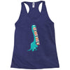 book dinosaurs Racerback Tank