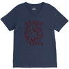 blind love fire heart V-Neck Tee