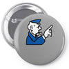 go to jail monopoly Pin-back button