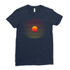 Sunset Lines Ladies Fitted T-Shirt