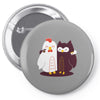 breakfast friends forever Pin-back button