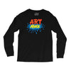 retro tv show unofficial art attack Long Sleeve Shirts