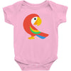 brids red Baby Bodysuit