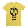 loco coco skul Ladies Fitted T-Shirt