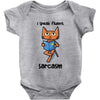 sarcasm Baby Bodysuit