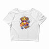 wario&rsquo;s gym Crop Top