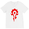 world of warcraft mists of pandaria horde V-Neck Tee