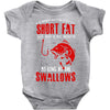 short and fat Baby Bodysuit