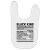 black king nutrition facts Baby Bibs