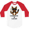 champagne and caviar 3/4 Sleeve Shirt