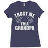 trust me i'm a grandpa Ladies Fitted T-Shirt