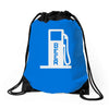 men's humor funny tee graphic Drawstring Bags