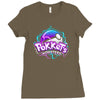 pokket's monsters dark Ladies Fitted T-Shirt