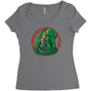 how to train your ancient god Women's Triblend Scoop T-shirt