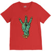 west side V-Neck Tee