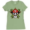 pirate plumber Ladies Fitted T-Shirt