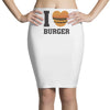 i love burger Pencil Skirts