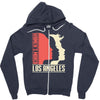 womens march on los angeles Zipper Hoodie