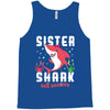 sister shark doo doo doo family matching Tank Top