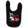 run hippie run Baby Bibs