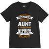 Super Cool Aunt Of A Freaking Awesome Nephew V-Neck Tee