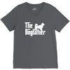 the dogfather thai bangkaew white V-Neck Tee