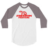 freedom fighters 3/4 Sleeve Shirt