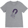 powerful magnet V-Neck Tee