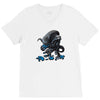alien eats alien V-Neck Tee