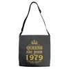 queens are born in 1979 Adjustable Strap Totes