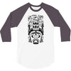 aztec design totem 3/4 Sleeve Shirt